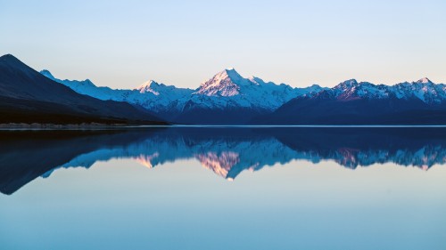 美丽雪山湖泊风景4k壁纸3840x2160 彼岸图网 公众图库