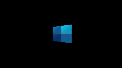 windows 10 minimal logo 4k k1